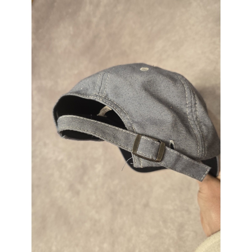 American Eagle Cotton Chambray Baseball Hat Cap Light Blue‎ Snapback Unisex NWOT - Picture 5 of 7